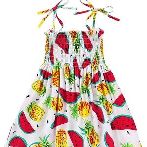 Girls watermelon sundress 18-24 months NWT